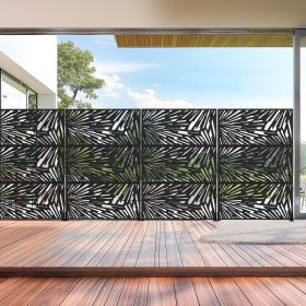 Lightning Metal Outdoor Privacy Screen