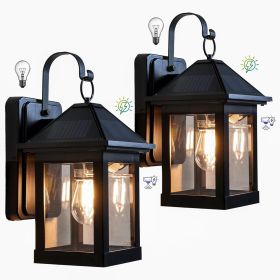 Inowel Solar Wall Lights Outdoor 2 Pack Solar Wall Lanterns Waterproof Dusk to Dawn39701